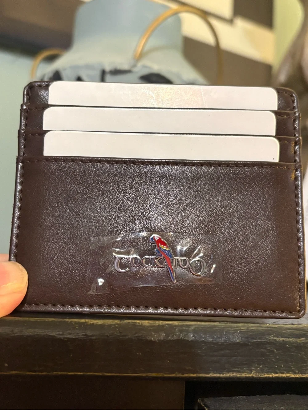 cockatoo brown leather